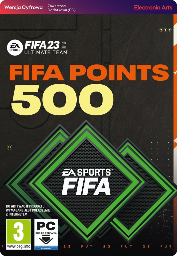 FIFA 23 ULTIMATE TEAM - 500 FIFA POINTS [FUT] PC
