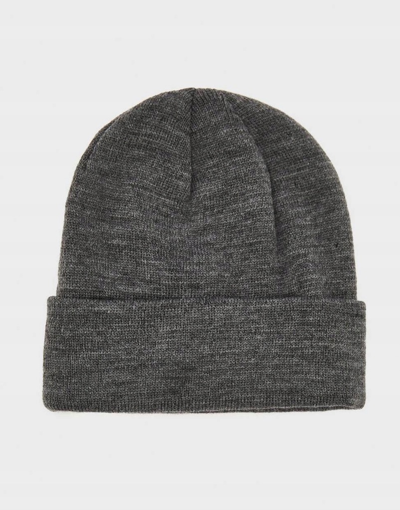 P8E113 BERSHKA__MK6 SZARA CZAPKA BEANIE