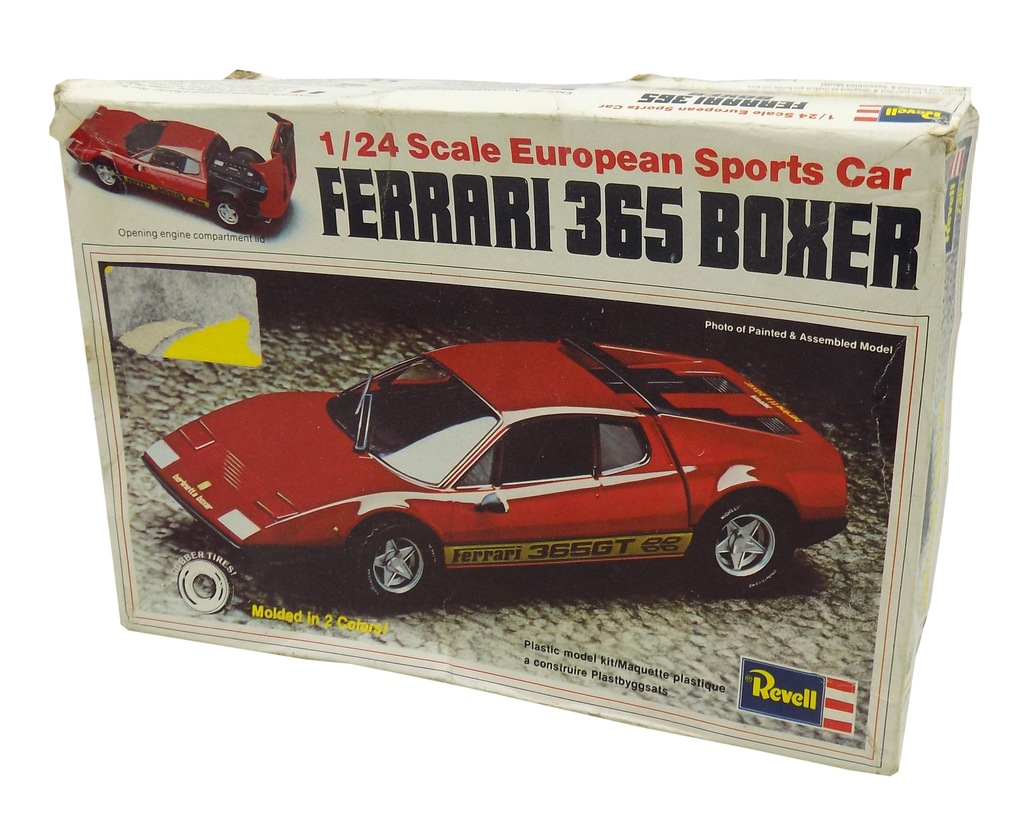 model Ferrari 365 Boxer Revell (7301) skala 1/24
