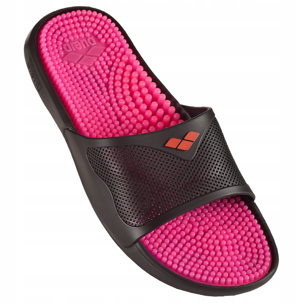 Klapki na basen Arena Marco X Grip 39 Pink Black