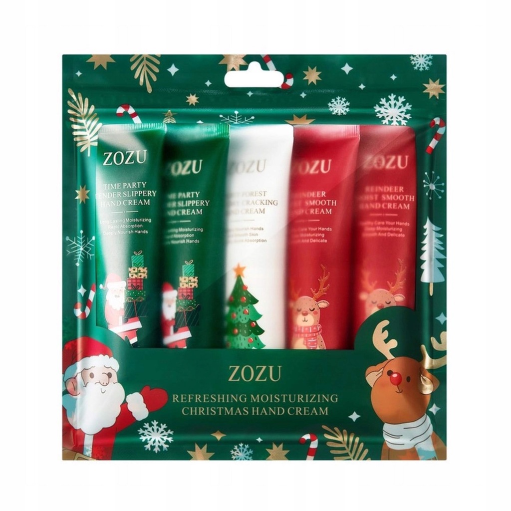 ZOZU ZESTAW PREZENTOWY KREM DO RĄK 30GX5
