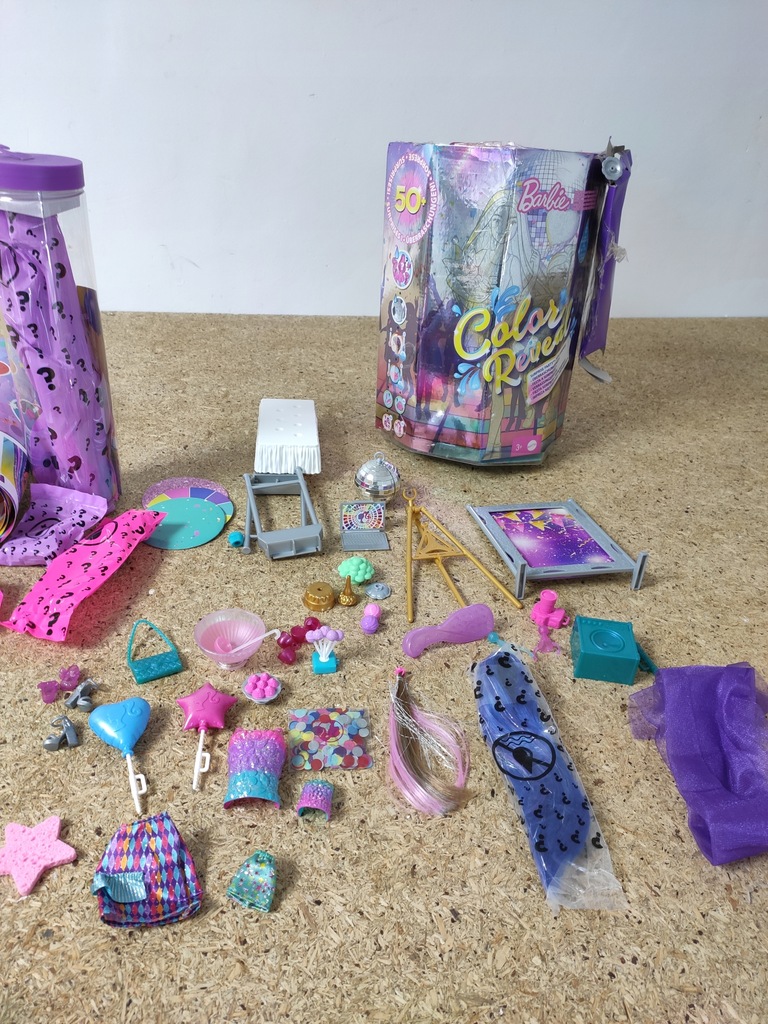 BARBIE COLOR REVEAL IMPREZA duży zestaw GXJ88 12273693474
