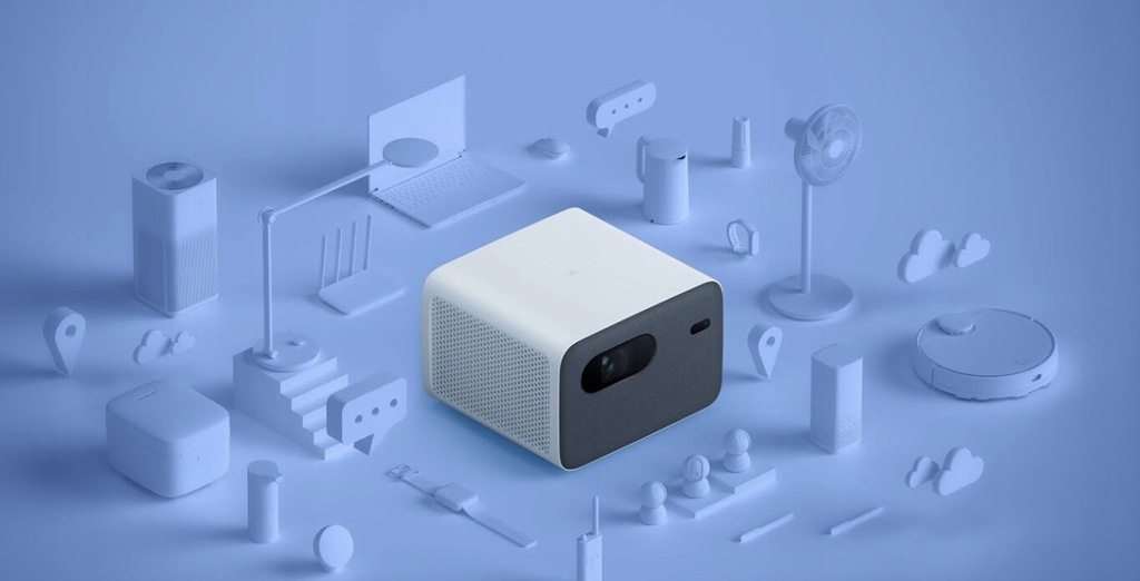 Купить Портативный мини-проектор Mi Smart Projector 2 Pro: отзывы, фото, характеристики в интерне-магазине Aredi.ru