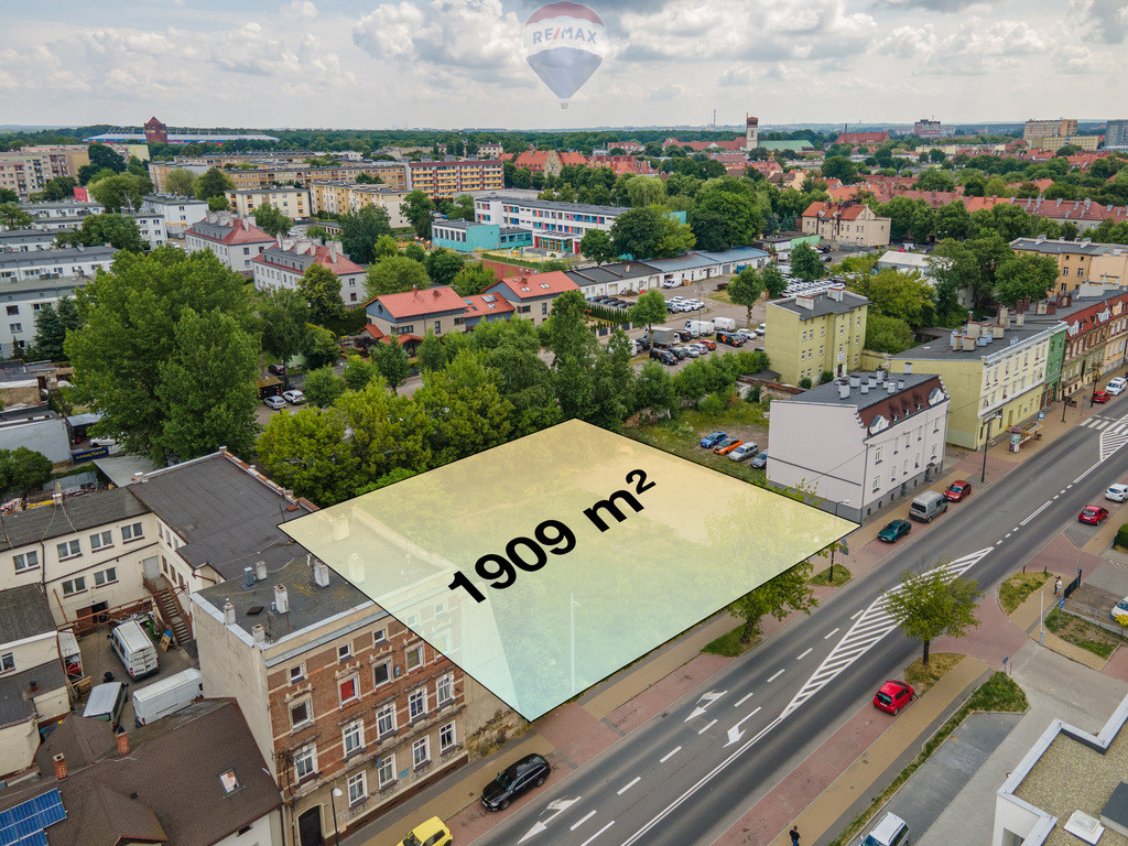 Działka, Gliwice, 1909 m²