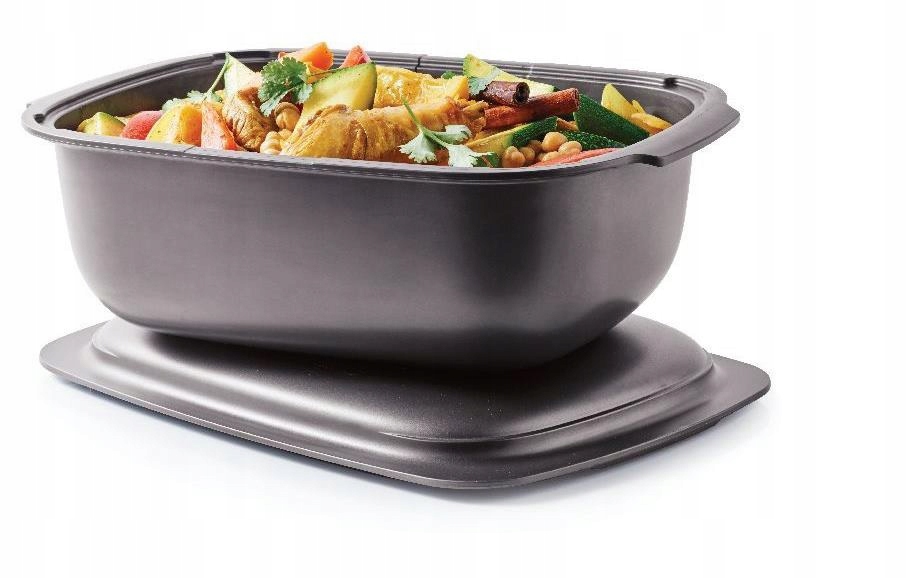 TUPPERWARE Ultra Pro 5,7L + pokrywa 1,2L 9637313478 oficjalne archiwum Allegro