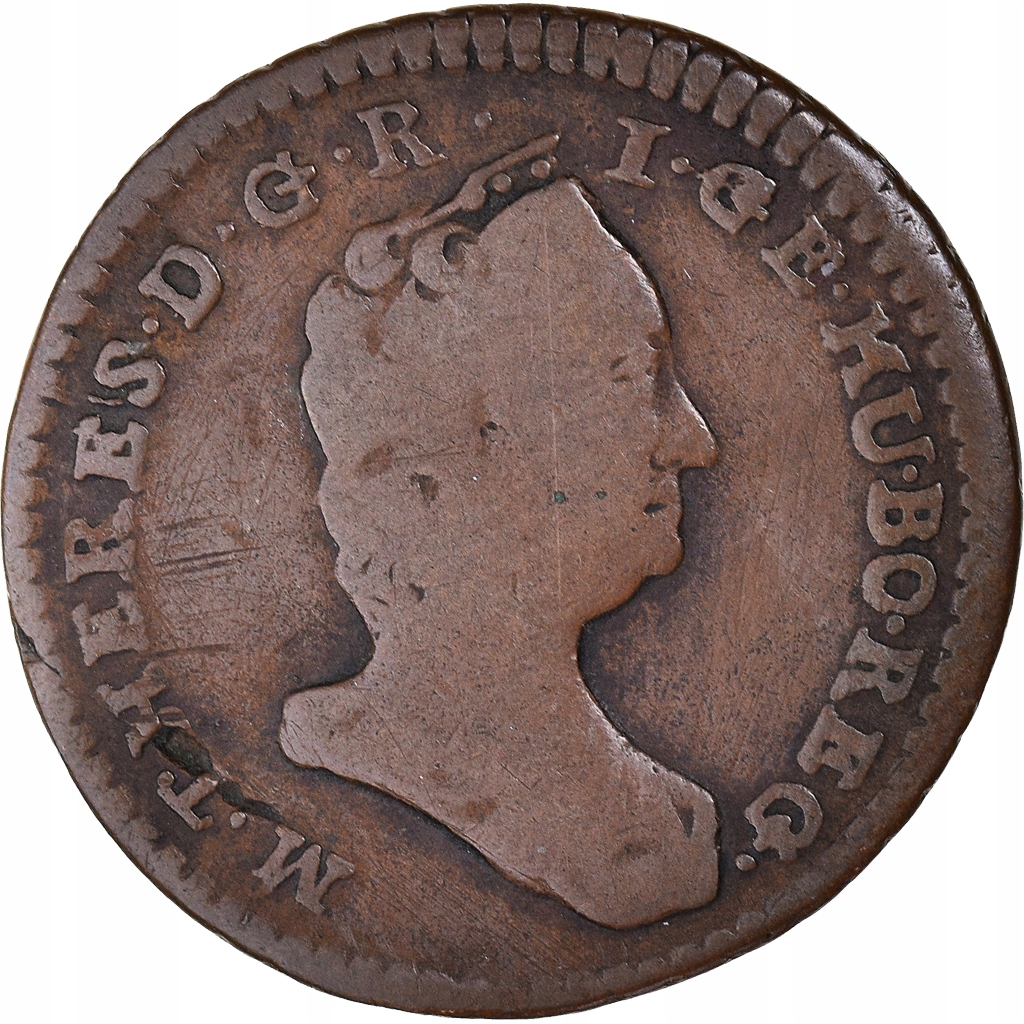 Moneta, Austria, Maria Theresa, Pfennig, 1765, VF(