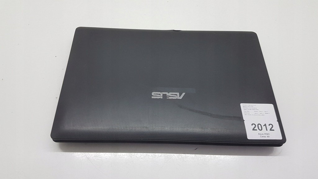 Laptop Asus X54C (2012)