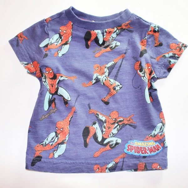 F&F Bluzka Tshirt Spiderman 68