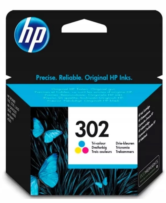 Tusz Do Drukarki Hp 302 Kolorowy DeskJet OfficeJet