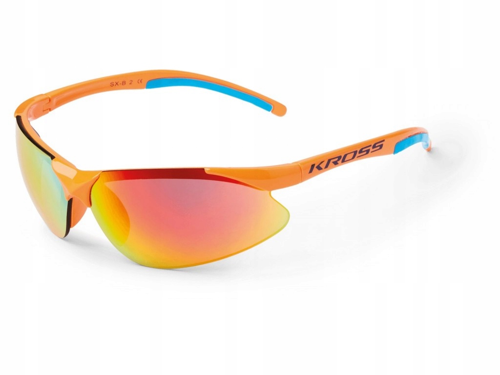 OKULARY rowerowe Kross SX-B 2 pomarańczowe SXB