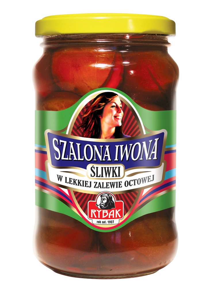 Śliwki w occie Szalona Iwona Rybak 370g