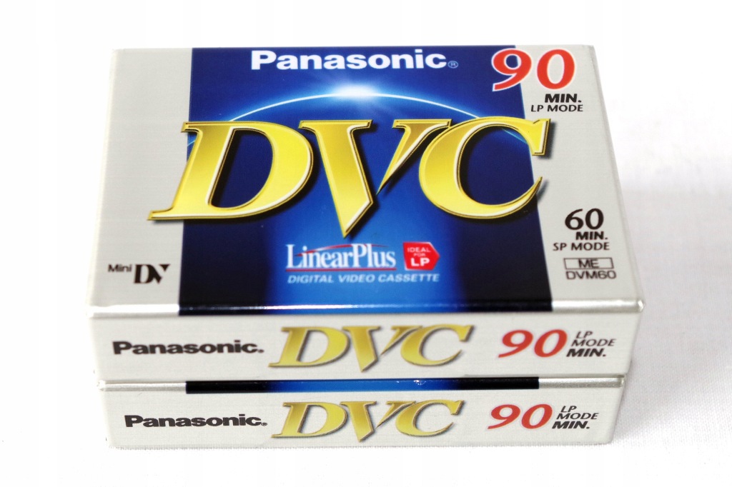 2x Panasonic 60 ME *mini DV * Super Jakość JAPAN - Najtaniej 26,90 -1 szt.