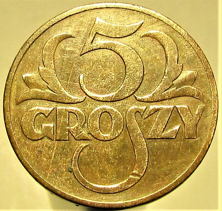 5 GROSZY 1939 RZECZPOSPOLITA POLSKA