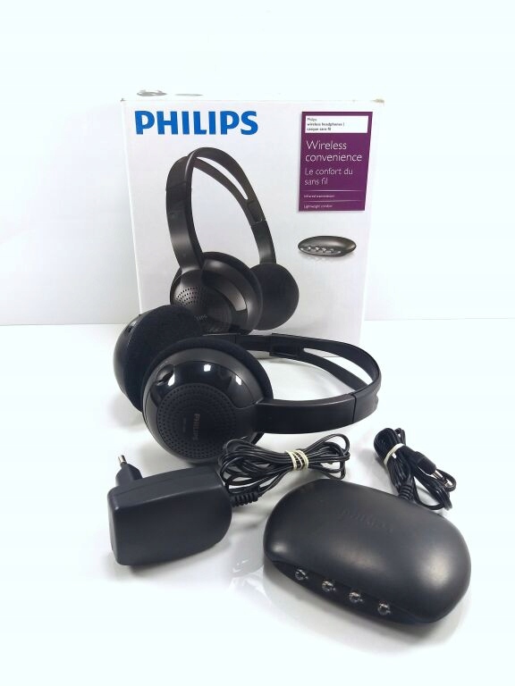 SŁUCHAWKI PHILIPS SHC1300/10 BEZPRZEWODOWE 11132636021