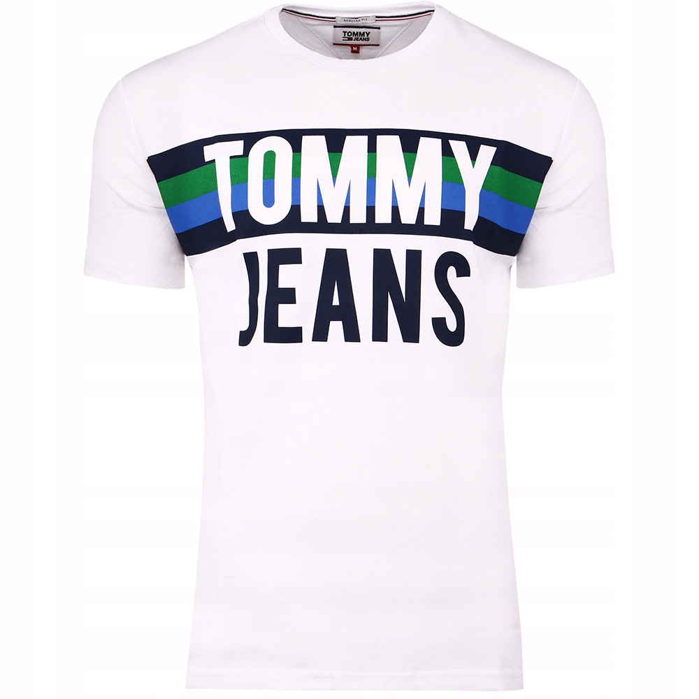 Tommy Hilfiger koszulka t-shirt DM0DM04246-100 L