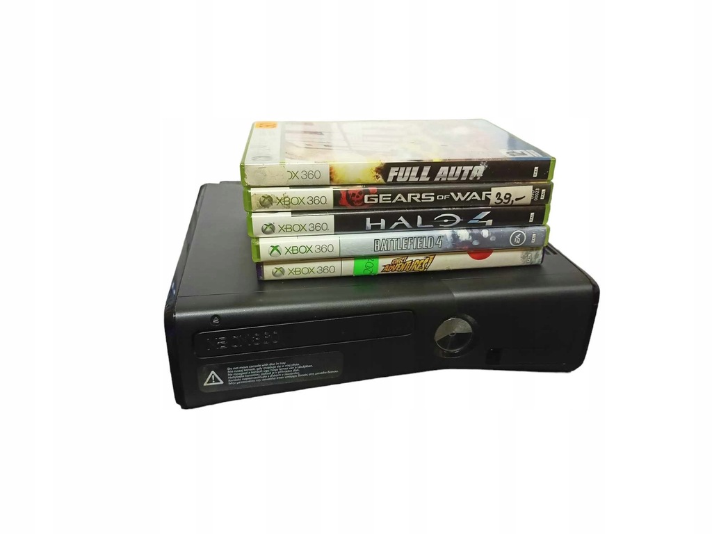 KONSOLA XBOX 360 Slim 4GB GRY !