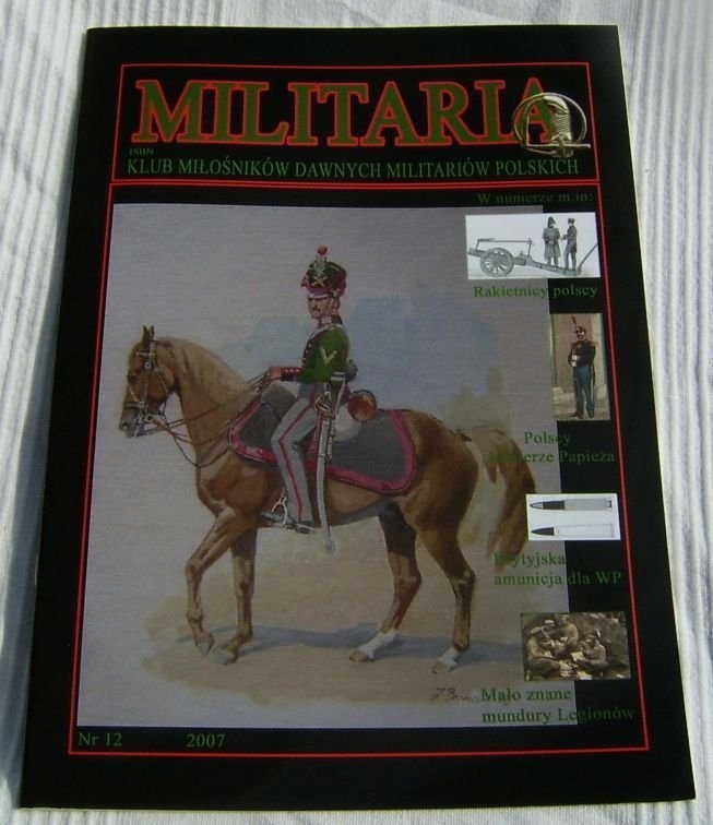 MILITARIA 12 PISMO MAGAZYN POWSTANIE LISTOPADOWE KUSZE LEGIONY POLSKIE