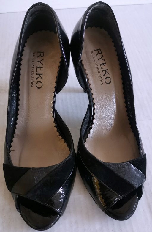 Buty damskie czółenka sandały RYŁKO 35