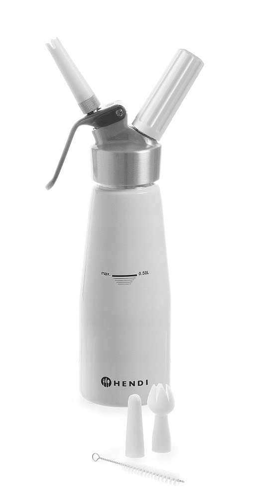 Hendi Syfon do bitej śmietany Kitchen Line 0,5 l