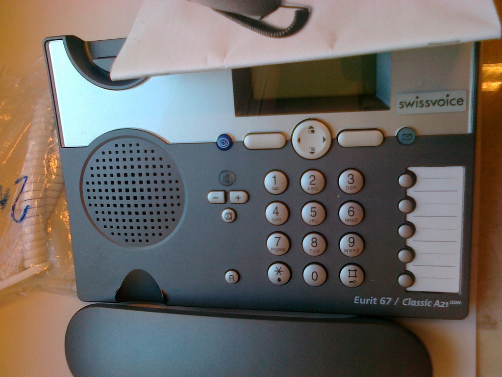 Купить Телефон Swissvoice Eurit 67 ISDN: отзывы, фото, характеристики в интерне-магазине Aredi.ru