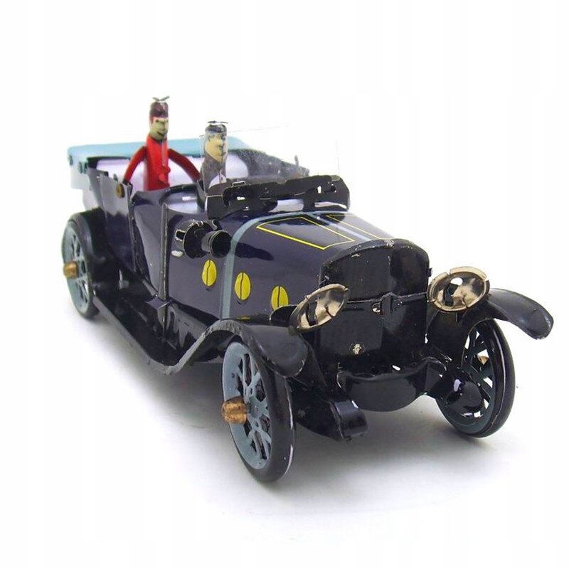 Vintage Retro Convertible Car Tin Toy Classic