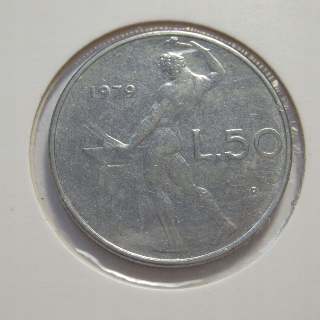 50 Lirów, Włochy, 1979r. X7895