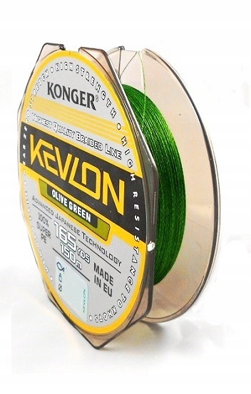 PLECIONKA KONGER KEVLON X4 OLIVE GREEN 0,18mm 150m