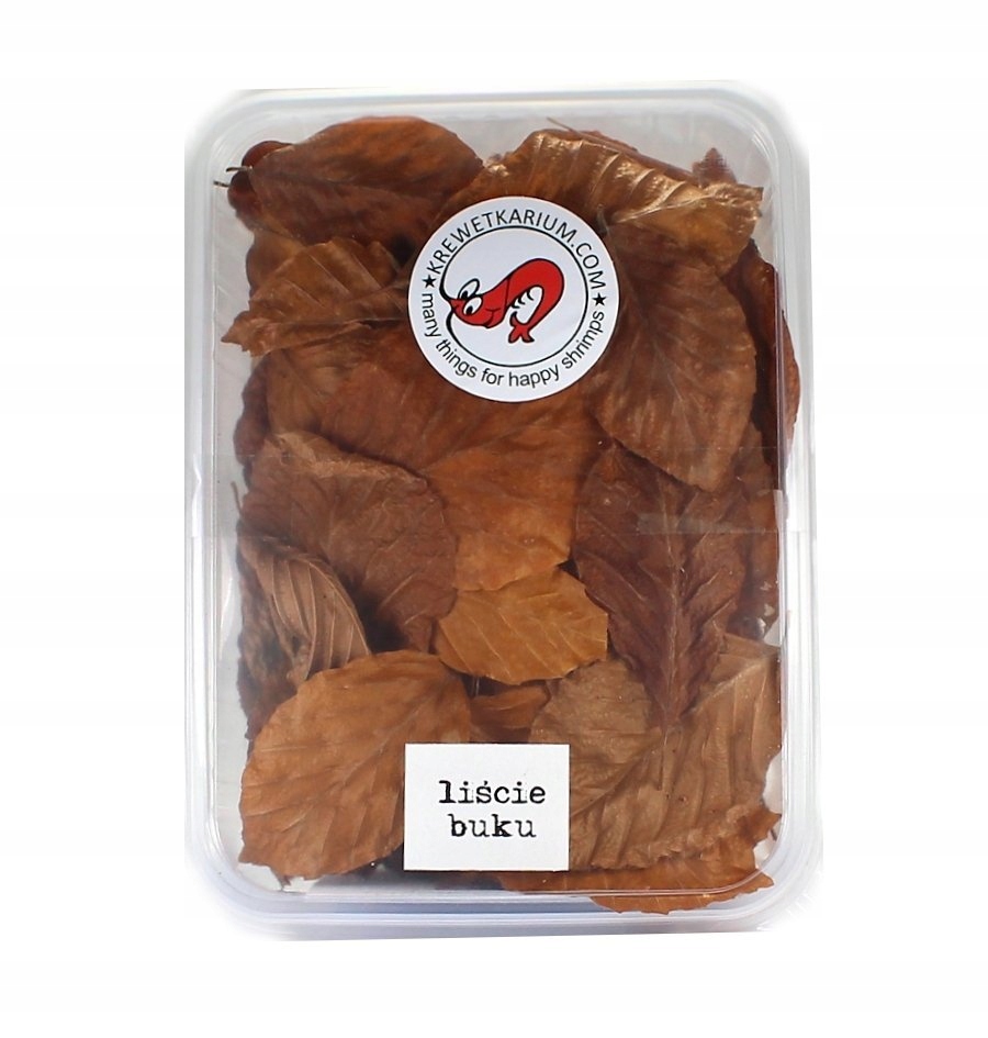 Krewetkarium.com Liście Buku 1l dla Krewetek
