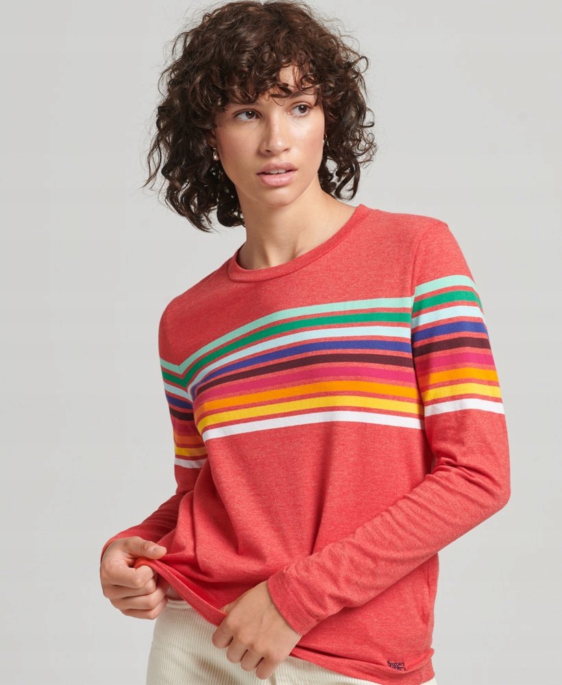 Superdry Vintage Cali Stripe 2.0 LS top SuperDry