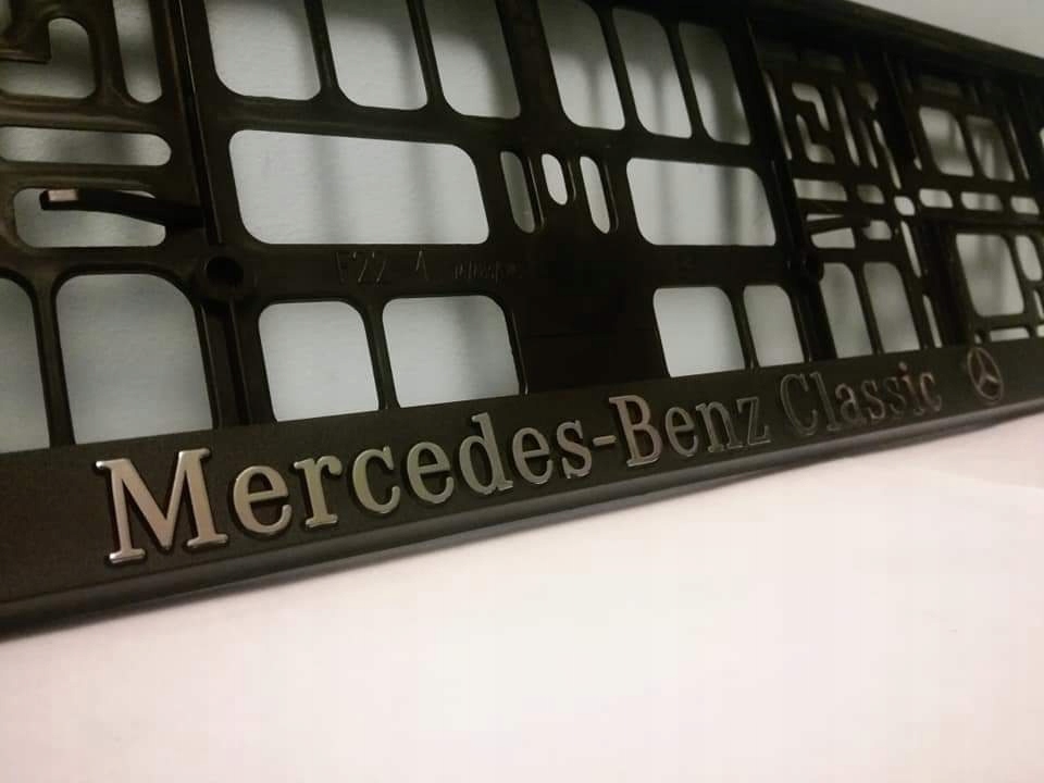 Ramki do tablic Mercedes-Benz Classic 3D