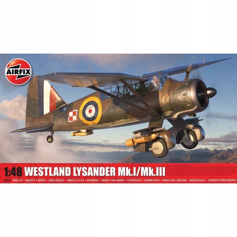 Airfix 07116 Westland Lysander Mk.I/Mk.III - 1/48