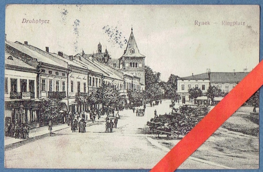 Drohobycz. Kresy. Rynek. R052