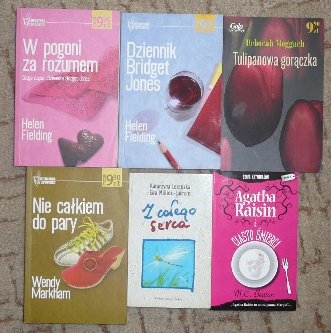 6 książek kobiecych