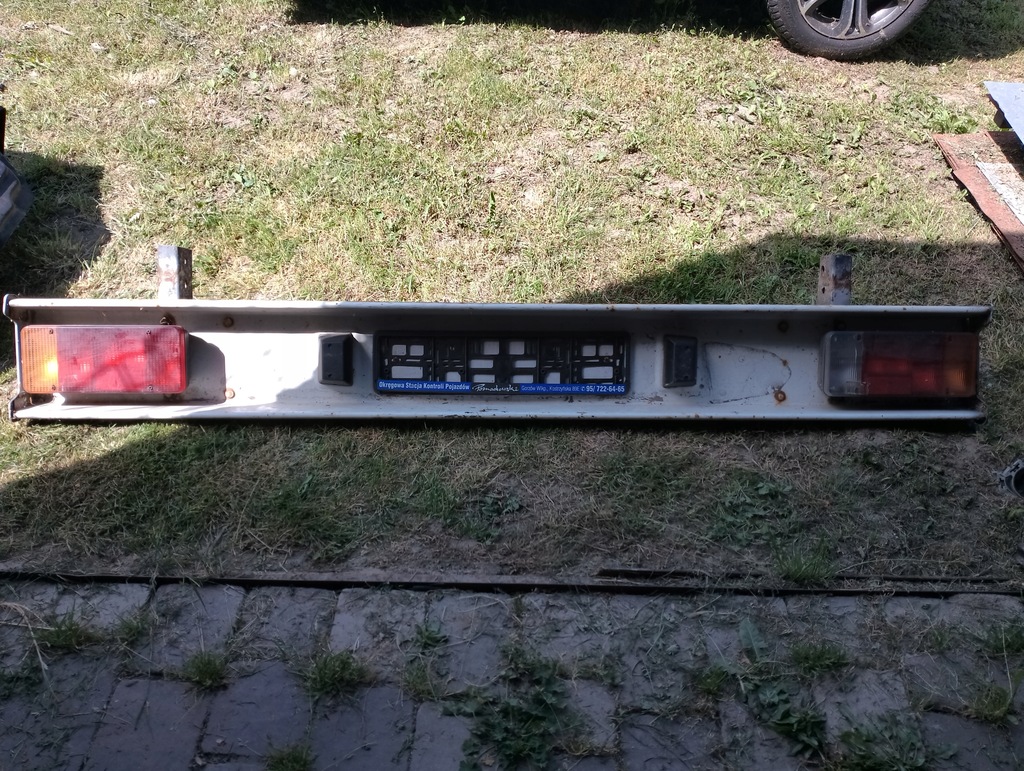 Belka wzmocnienie zderzaka tył fiat Ducato