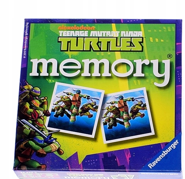 5094-21 ....RAVENSBURGER TMNT MEMORY... m#b GRA