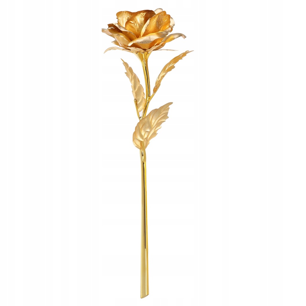 ETEREAUTY Blooming Gold Foliowane 24K Roses Flower