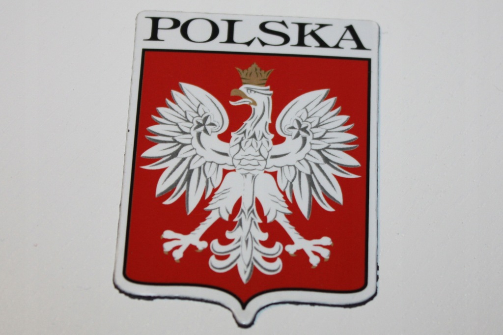 Magnes Polska ORZEŁ flaga godło metal tarcza
