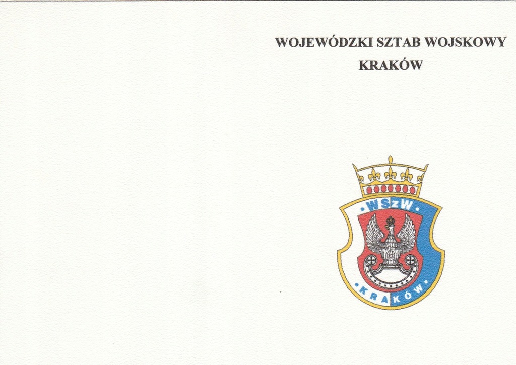 Odznaka WSzW Kraków z legitymacją