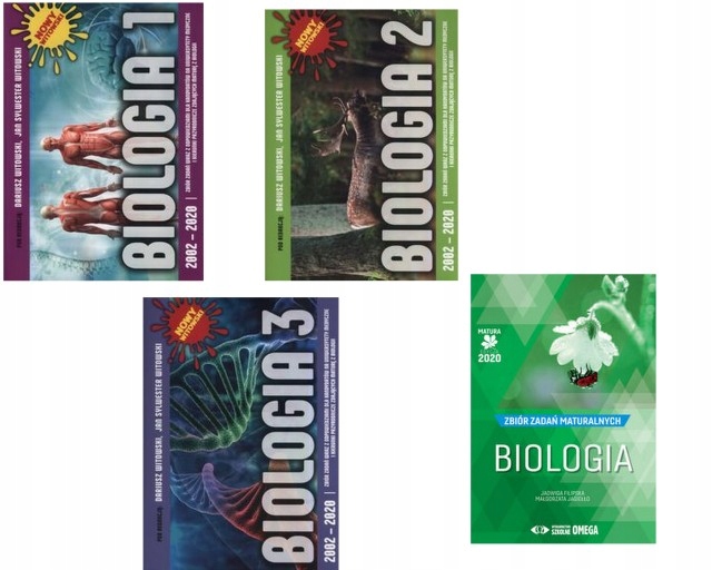 WITOWSKI Biologia 1-3 2002-2020 Zbiór +OMEGA ZBIÓR