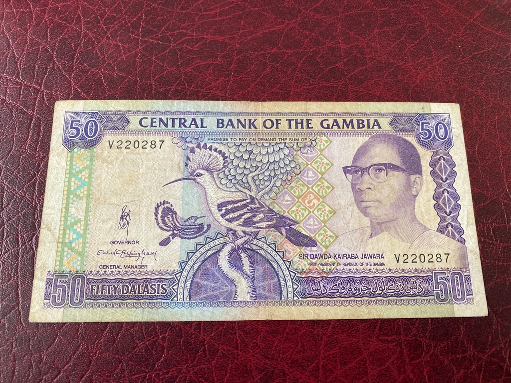 Gambia 50 Dalasi 1989-95