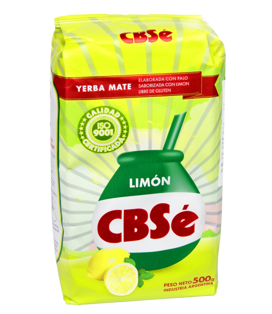Yerba Mate cytrynowa CBSe Limon 500g