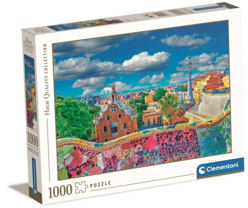 Puzzle 1000 HQ Park Güell Barcelona 39744