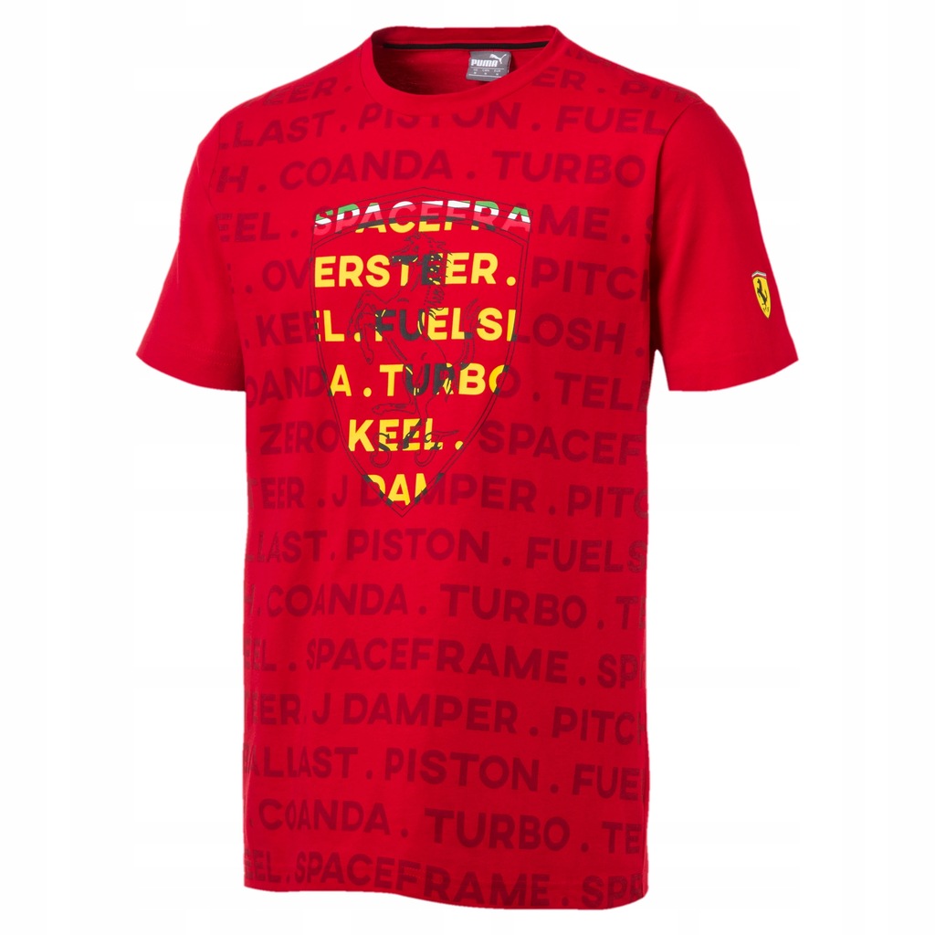 PUMA 577828 01 FERRARI BIG SHIELD TEE r.L