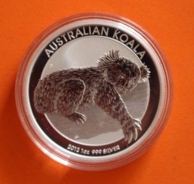 1$ AUSTRALIA 2012 KOALA 1 OZ - MENNICZA !!!