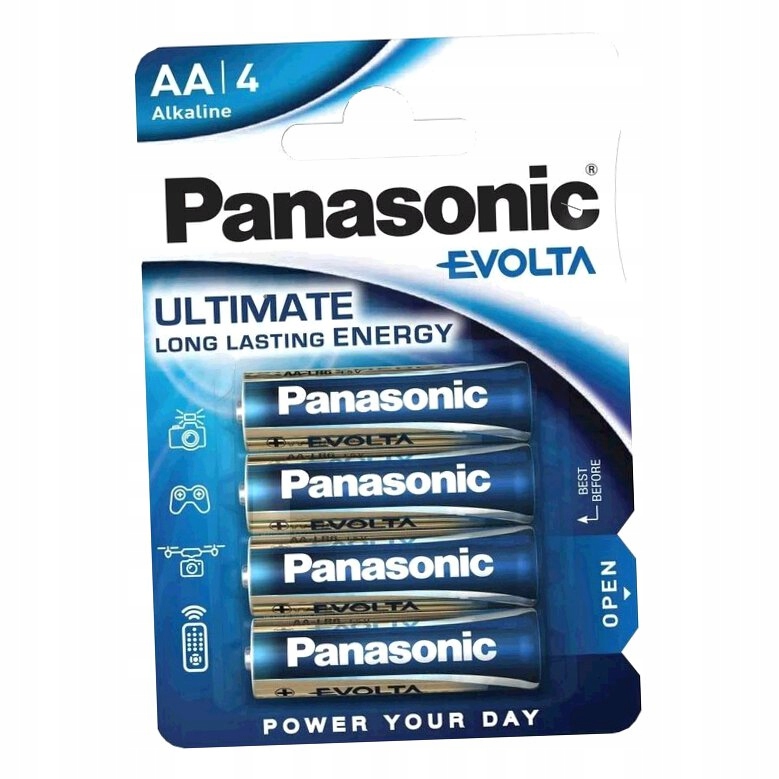 Baterie Panasonic Evolta LR6 AA 4szt. MOCNE