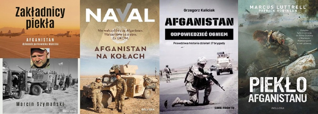 Zakładnicy + Afganistan Naval + Kaliciak + Piekło