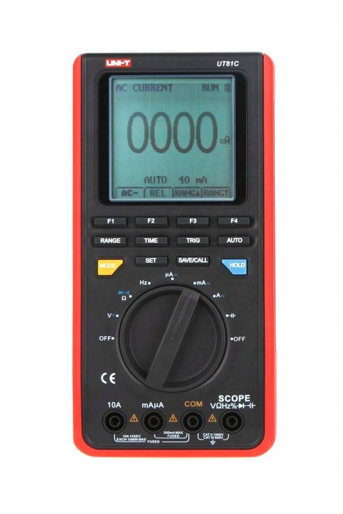 MIE0263 Multimetr Uni-T UT81C z funkcją oscyloskop