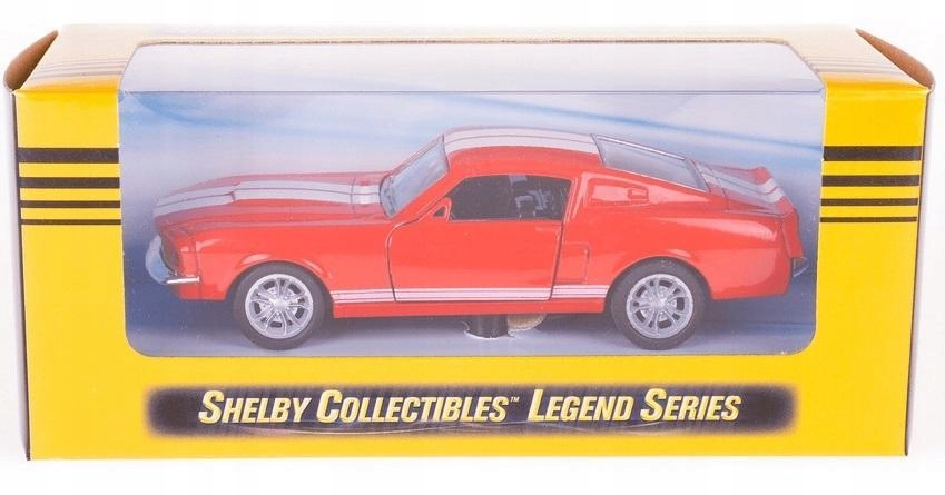 SHELBY GT 350 1985 RED, DAFFI
