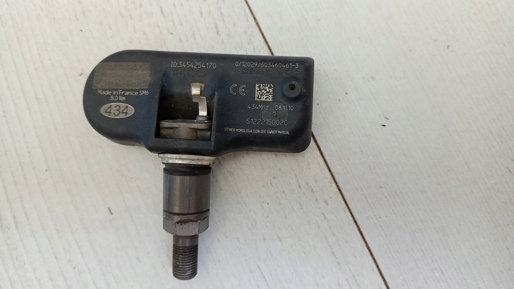 PASSAT B6 CC B7 CZUJNIK CIŚNIENIA OPON ZAWÓR TPMS