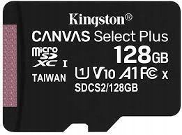 Kingston microSDXC Canvas Select Plus 128GB 100R C